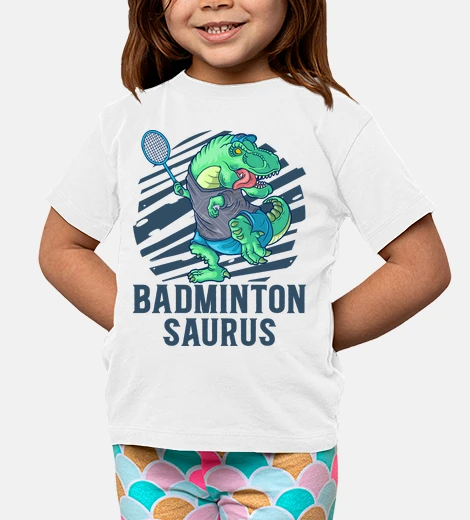 Ropa bádminton saurus t-rex dinosaurio