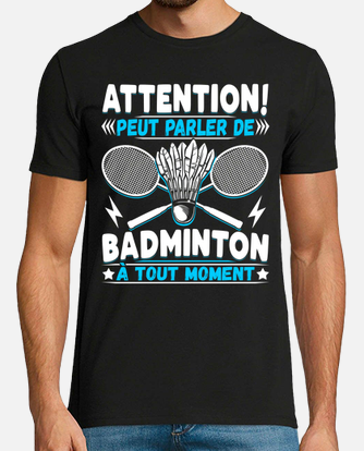 Tote bag, Joueur Badminton, Idée cadeau