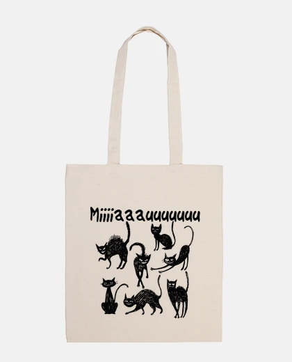 Bag bag black cats
