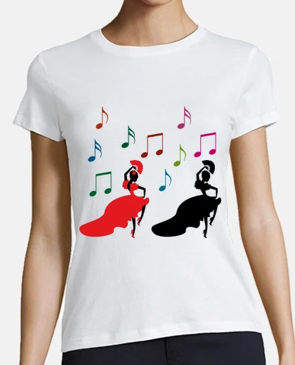 Playera bailaoras sevillanas