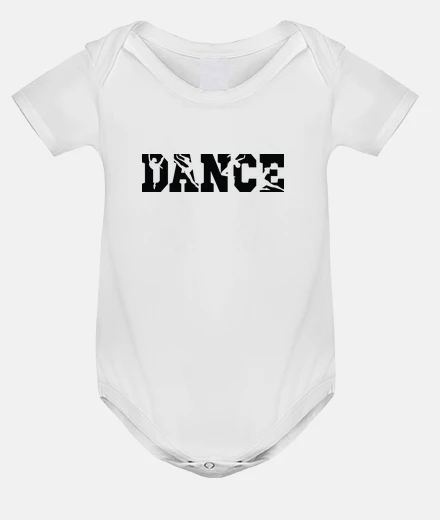 Ropa baile logo silueta movimiento