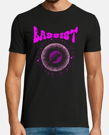 Camiseta bajista funky bajista diseño
