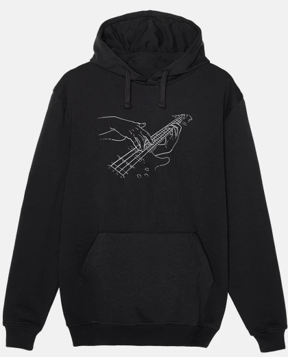 Sudadera bajista-música-jazz-rock-blues-metal
