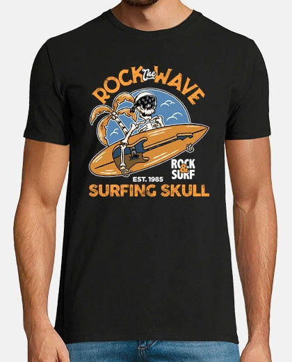 Tee-shirt balancer la vague