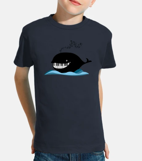 Abbigliamento balena pianista