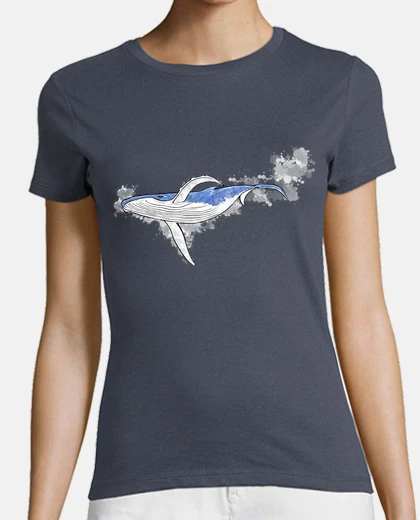 Playera ballena jorobada