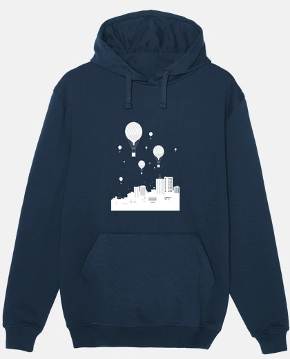 Sweat ballloons et la ville