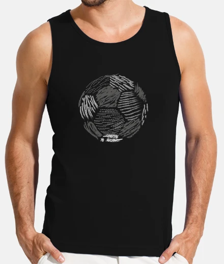 Camiseta Balón fútbol - Camiseta sin mangas
