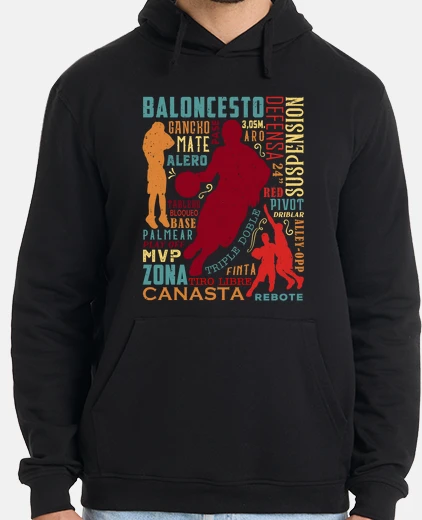 Sudadera Baloncesto Vocabulario