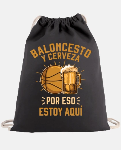 Bag baloncesto y cerveza basket