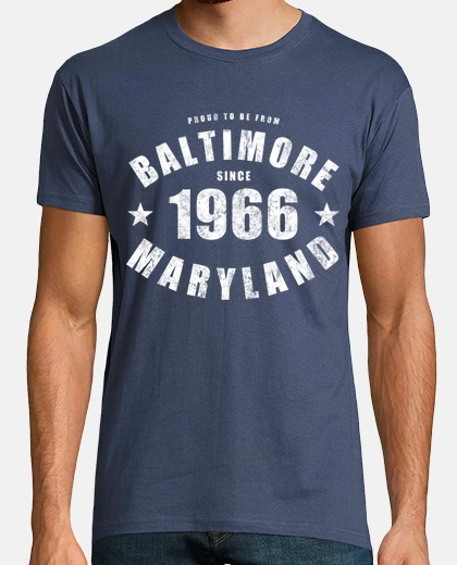 T-shirt baltimora maryland dal 1966