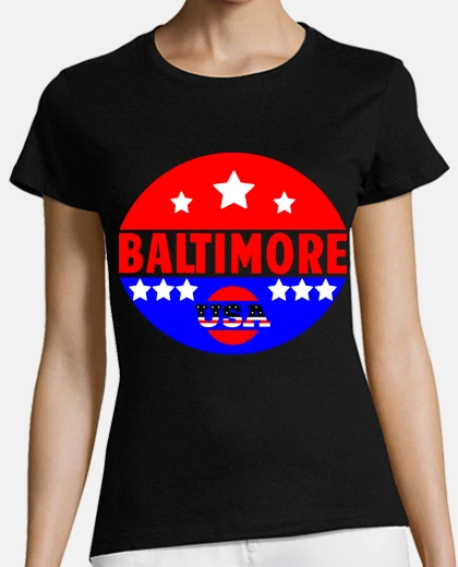 T-shirt baltimora usa america patriota