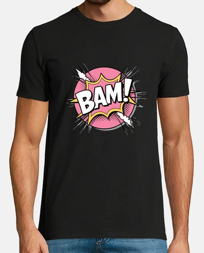 T-shirt bam pop art