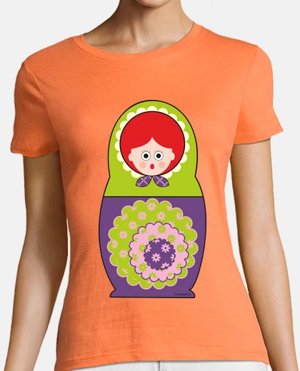 T-shirt bamball r usa verde e violeta