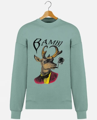 Bambi became more hoodie tostadora