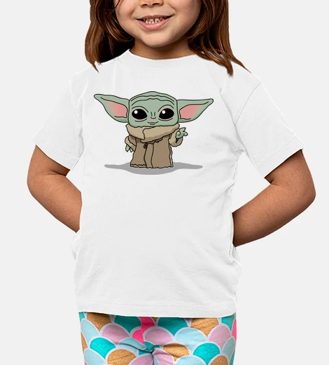 T-shirt Bambino Maglietta Per Bambino Forza Mandaloriana Bebè - Foto 7