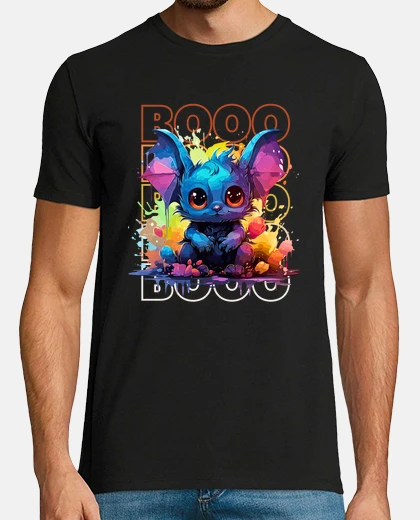 T-shirt bambino pipistrello chibi