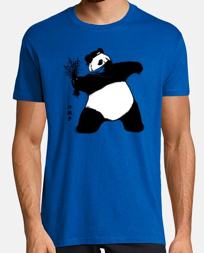 T-shirt bambù lanciatore mens royal blue