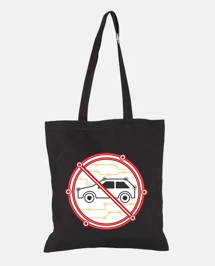 Bag ban on cars in town tote storage bag fight against co2