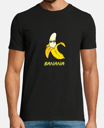 Camiseta Banana vacilona con morritos y gafas de sol