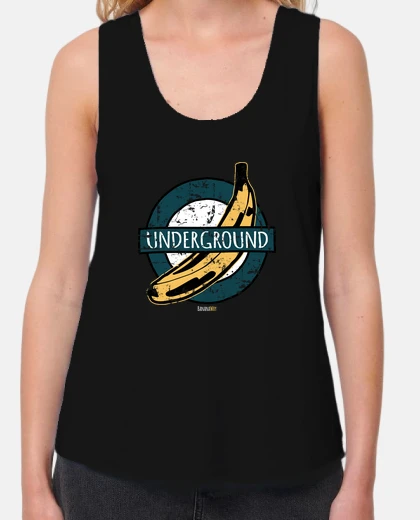 Tee-shirt banane  vintage  souterraine