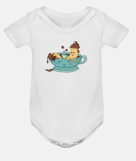 Vêtements banane qui prend son bain de cacao body bébé onesie 