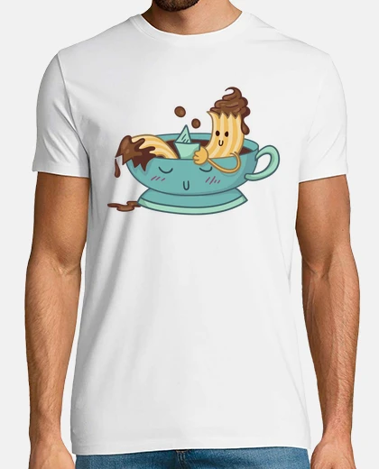 Tee-shirt banane qui prend son bain de cacao humour fun funny 