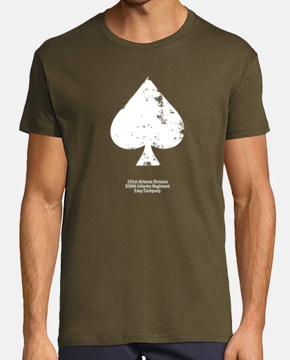 T-shirt band of brothers, blood brothers: easy company