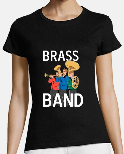 T-shirt banda di ottoni musica folk trio banda 