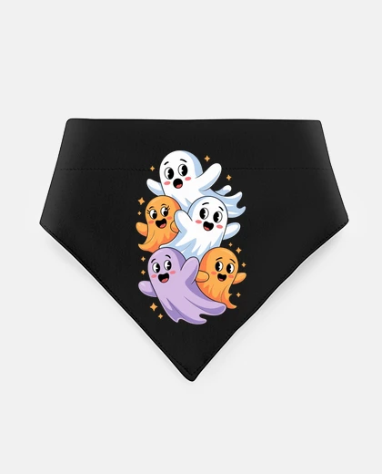 Mascotas banda fantasma colorati
