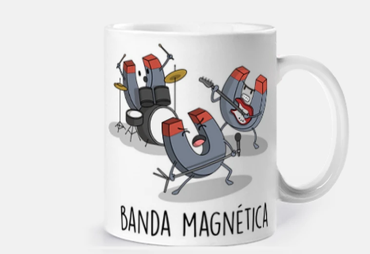 Taza Banda Magnética