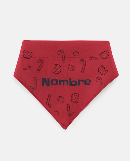 Mascotas Bandana Navidad lluvia de dulces 