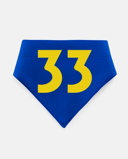 Mascotas bandana per animali domestici vault 33