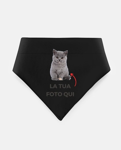 Mascotas bandana personalizzata per gatti