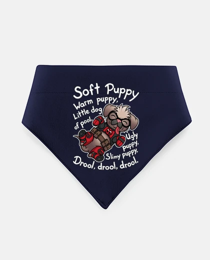 Mascotas bandana suave para mascota cachorro