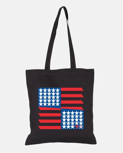 Bolsa bandera americana 50 stars v2 cor