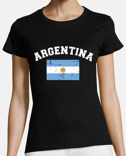 Playera bandera argentina