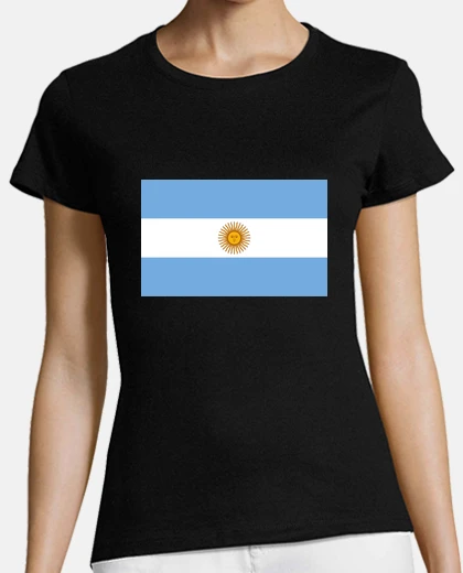 Playera bandera argentina