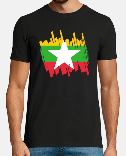 Camiseta Bandera Birmania