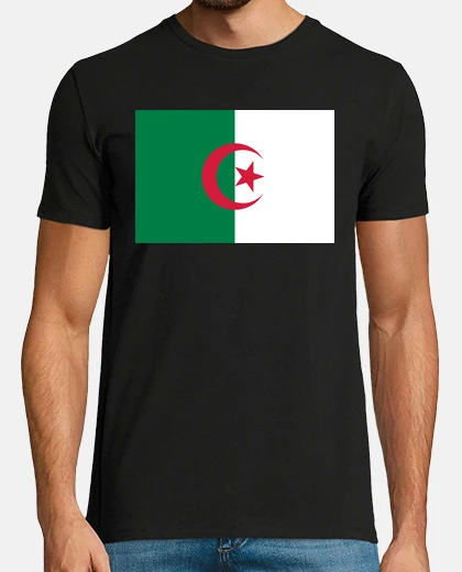 Camiseta bandera de argelia
