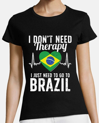 Playera bandera de brasil i souvenirs brasileño