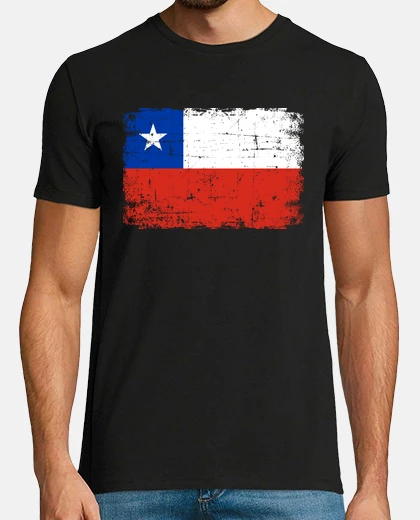 Camiseta bandera de chile