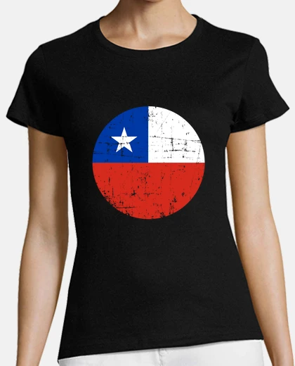 Camiseta bandera de chile