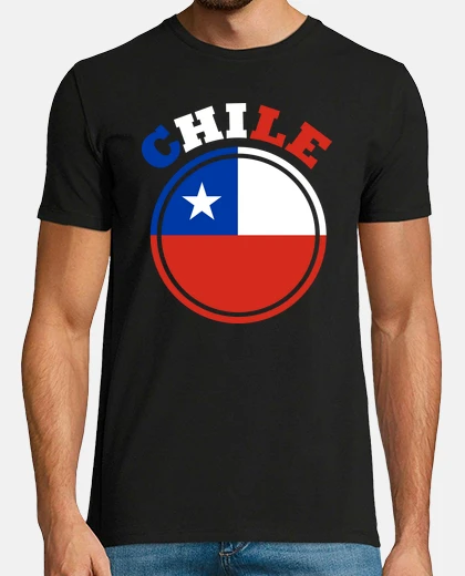 Camiseta bandera de chile