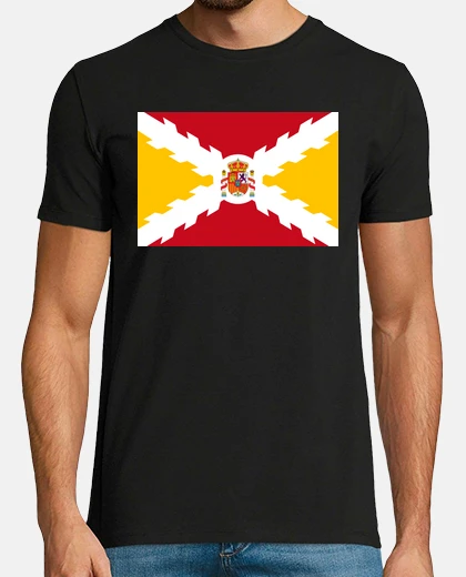 Camiseta Bandera de España Borgoña ficticia