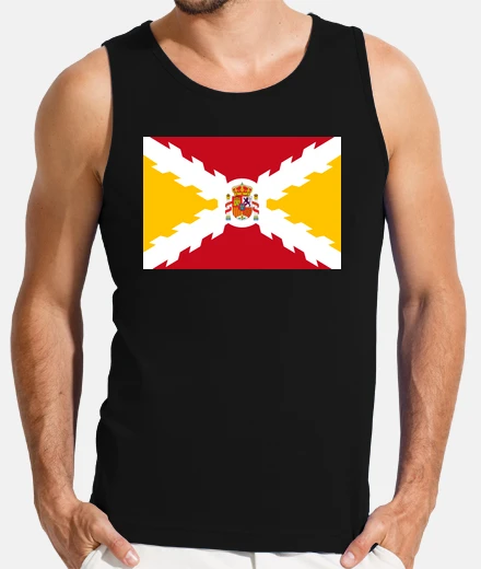 Camiseta Bandera de España Borgoña ficticia