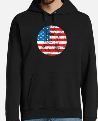 Sudadera bandera estados unidos hotsell