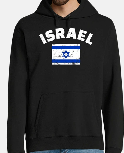 Sudadera bandera de israel