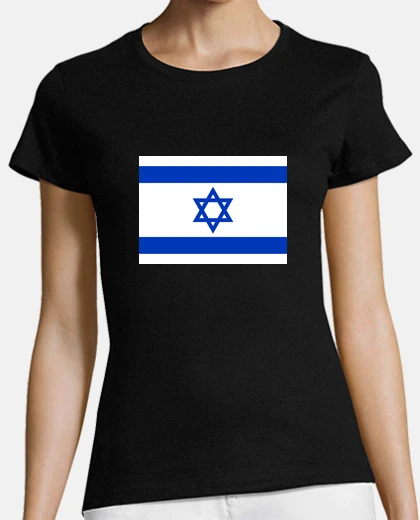 Playera bandera de israel