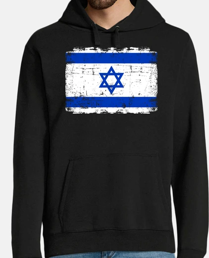 Sudadera bandera de israel